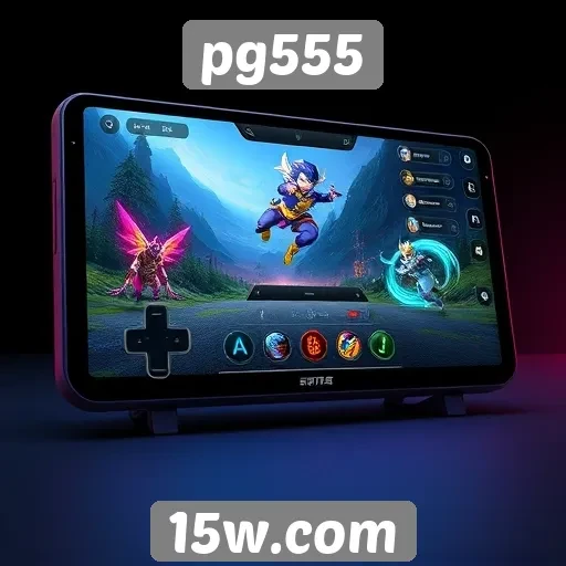 explorando a interface do usuário do pg555